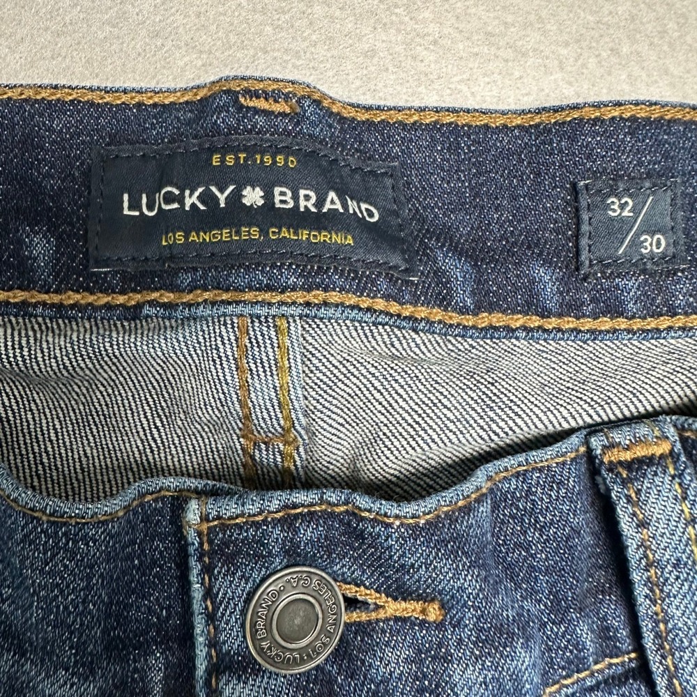 Lucky Brand 361 Vintage Straight Jeans Mens 32x30 Aliso Viejo Blue 7M12279 - Picture 3 of 8